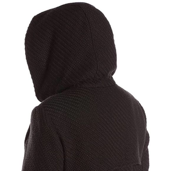 Jessica Simpson Braided Wool Duffle Toggle Coat Large - Picture 4 of 13